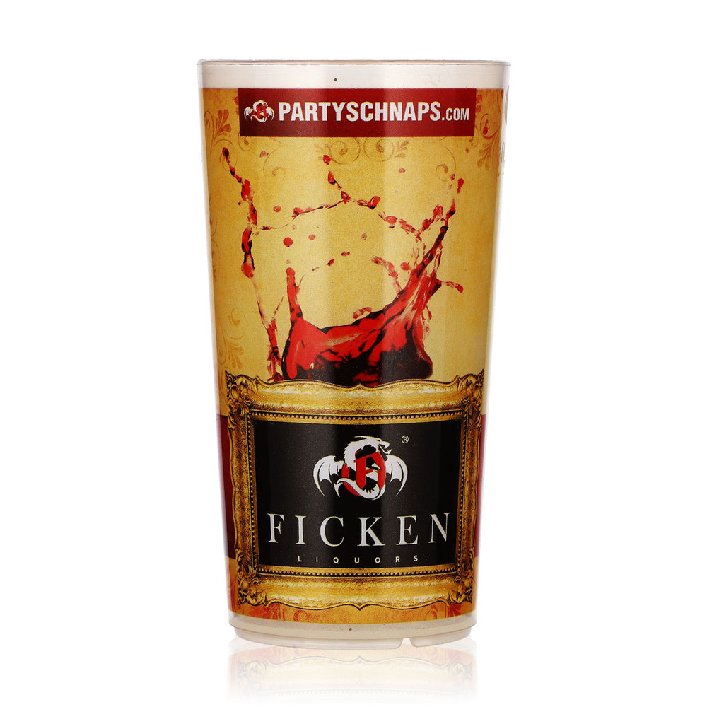 Verre à liqueur « Ficken » King, 0,2 l, gobelet réutilisable en plastique
