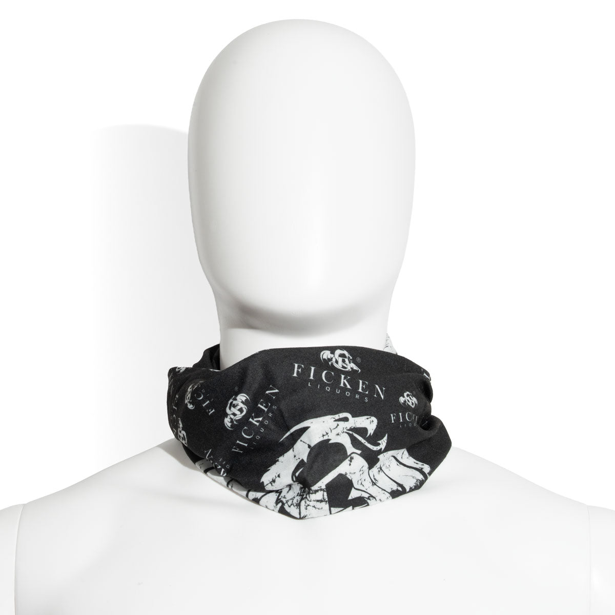 Fucking Liquor Bandana Bandana NEUF dans son emballage d'origine noir Collier Bandana multifonctionnel – Vue 2