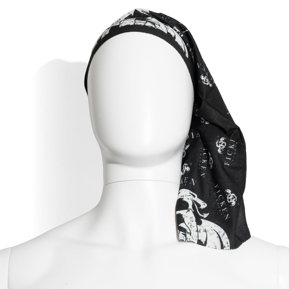 Fucking Liquor Bandana Bandana NEUF dans son emballage d'origine noir Collier Bandana multifonctionnel – Vue 3