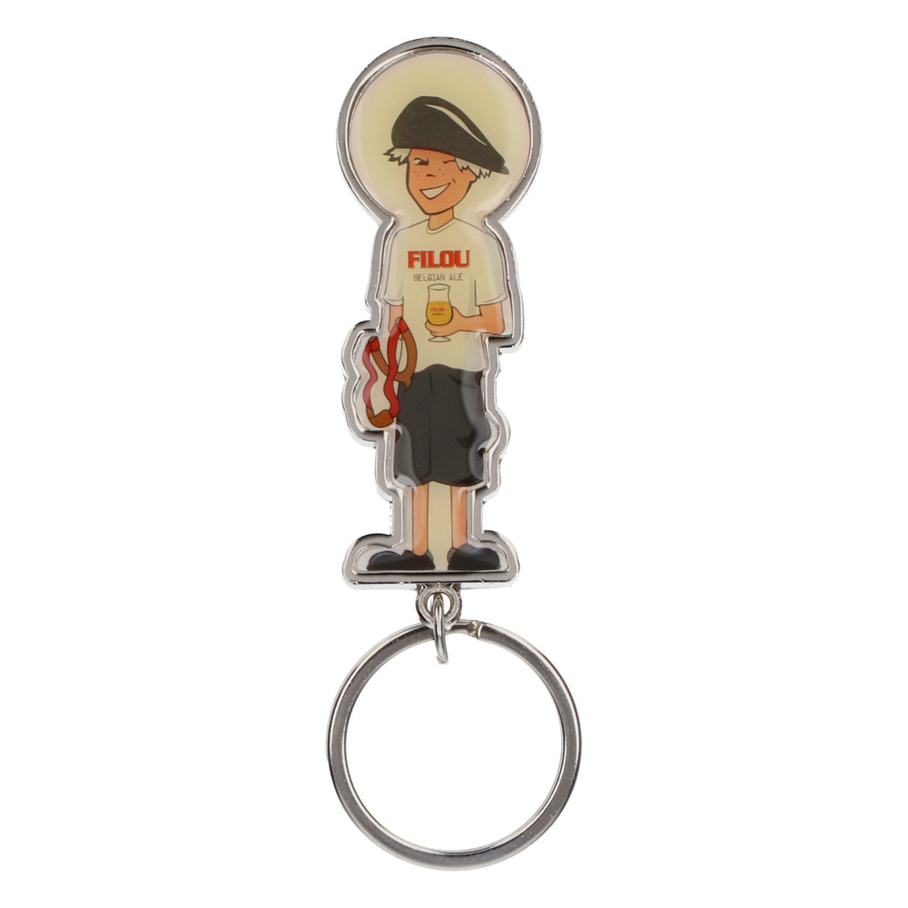 Porte-clés « Filou » sur le thème de la bière