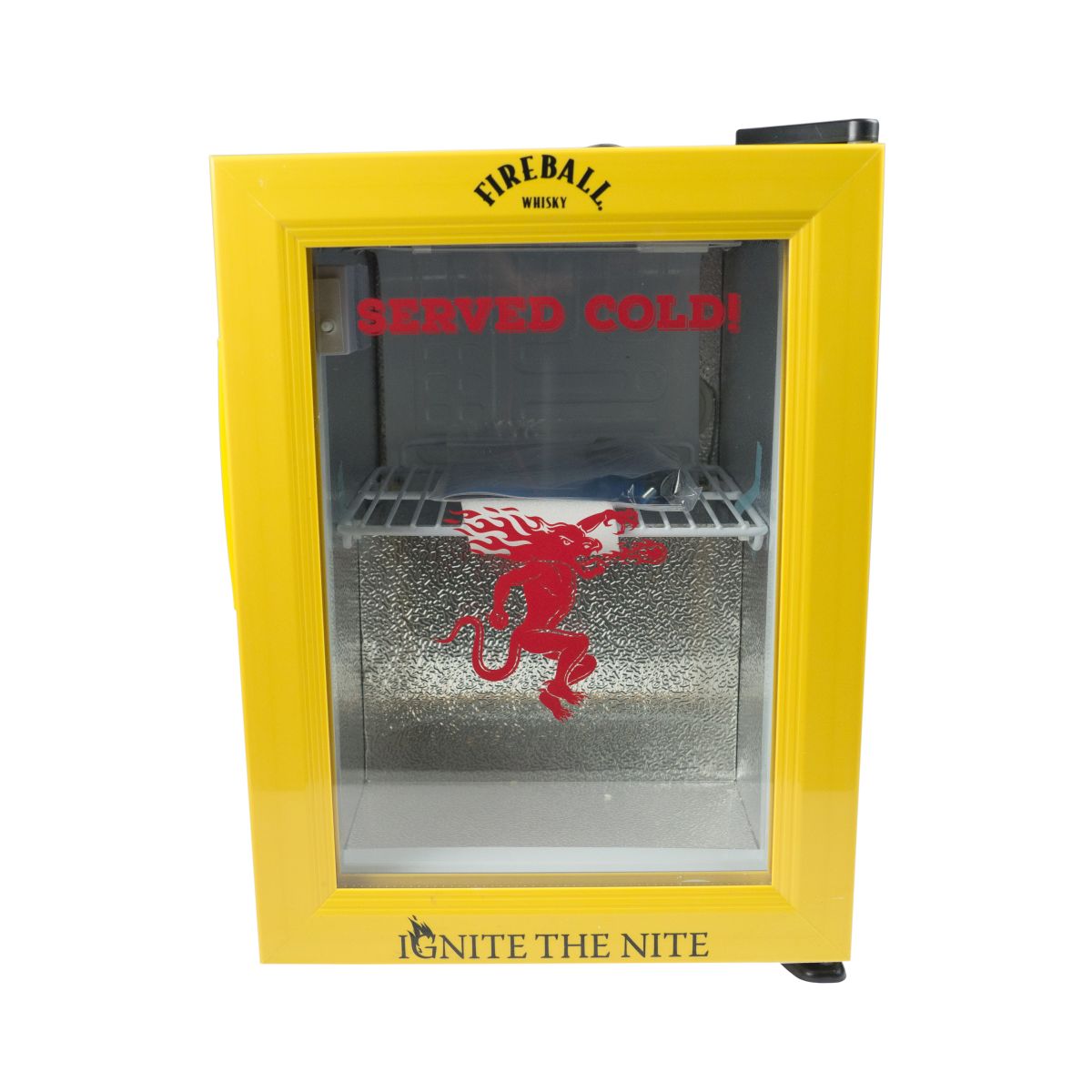 Fireball Réfrigérateur Mini-congélateur Refroidisseur de bouteilles de whisky Fridge Cinnamon – Vue 5