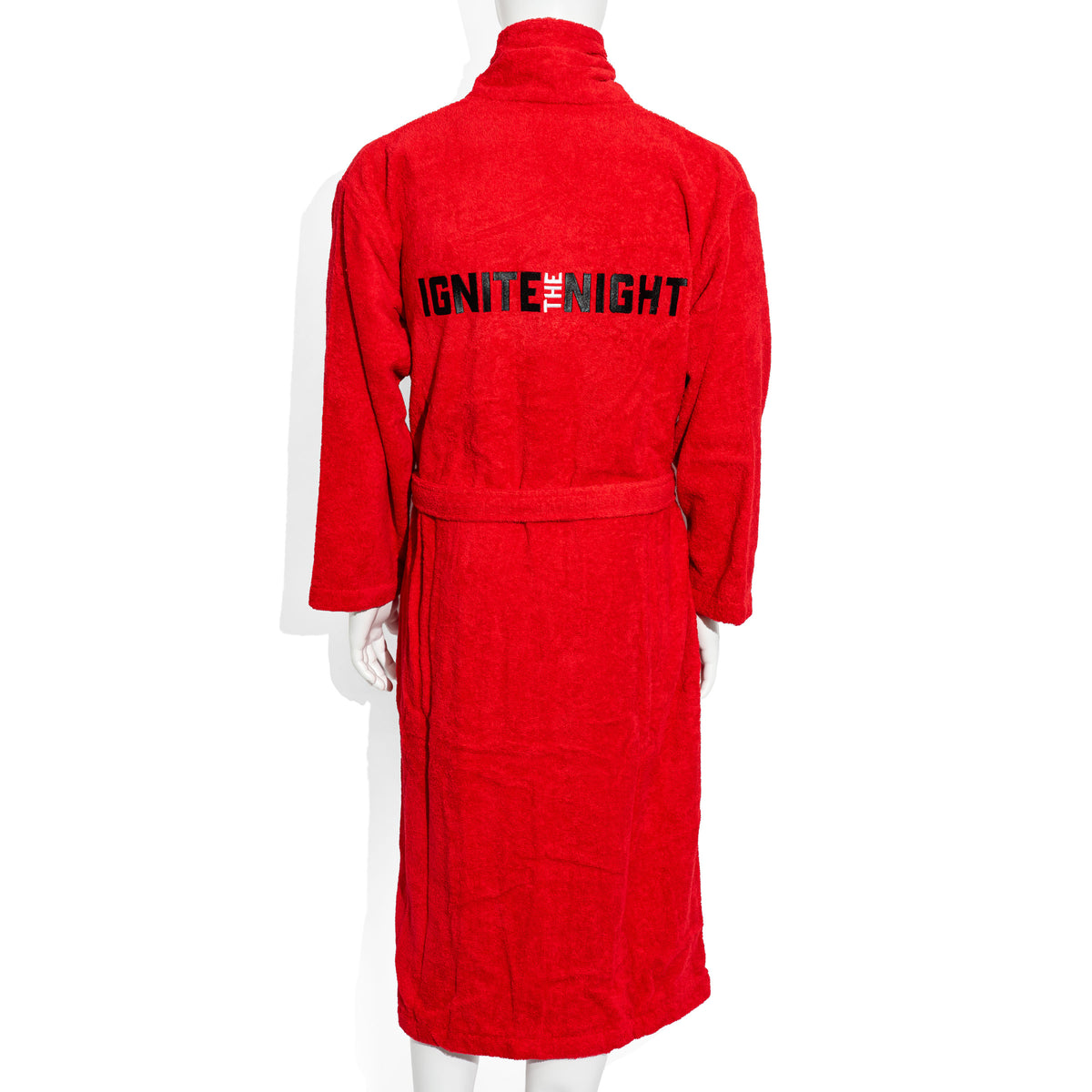 Peignoir en coton « Fireball Whiskey » – Vue 3