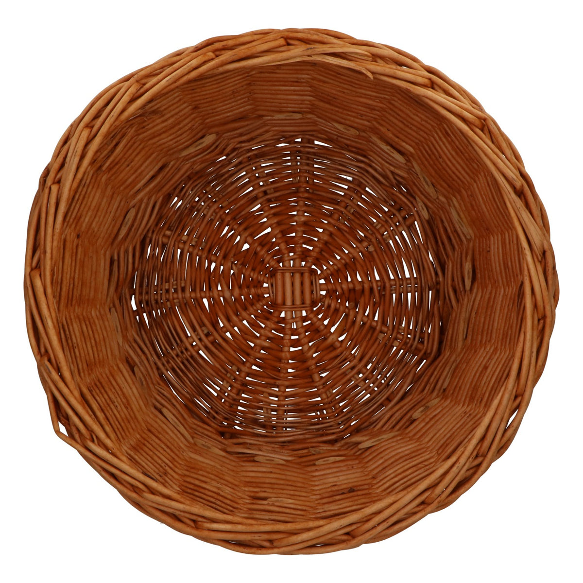 Panier tressé naturel marron – Vue 3