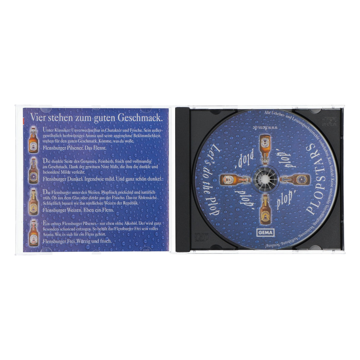 CD « Let's do the Plop » des Plopstars de Flensburg – Kultsound & Multimédia