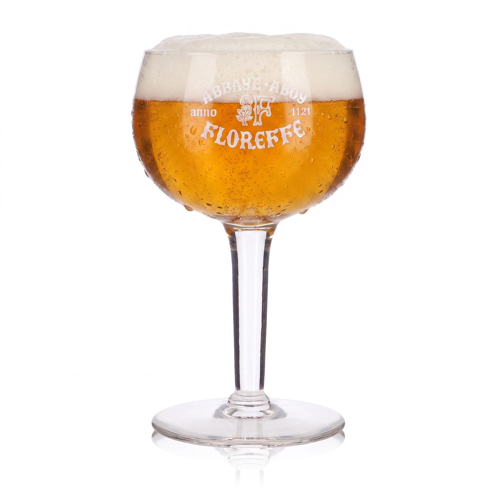 Verre à bière Floreffe 0,48 l, forme calice « Abbaye Abdy »