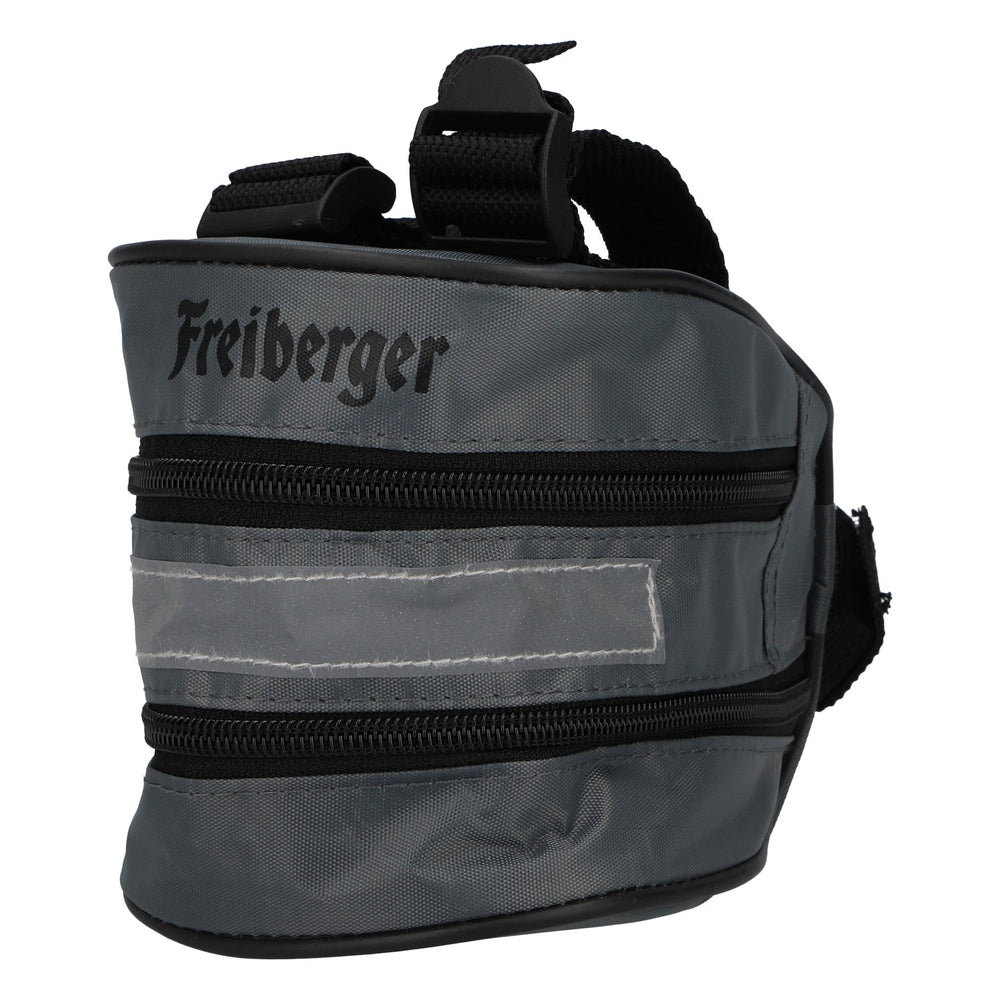 Sacoche de vélo Freiberger Bier, grise, avec réflecteur – Sacoche de vélo, sacoche de bagages