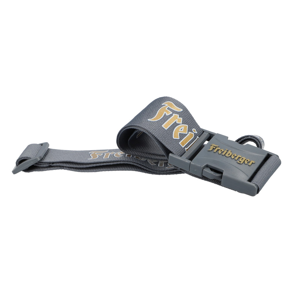 Sangle pour valise à bière Freiberger Accessoire pour vélo gris réglable