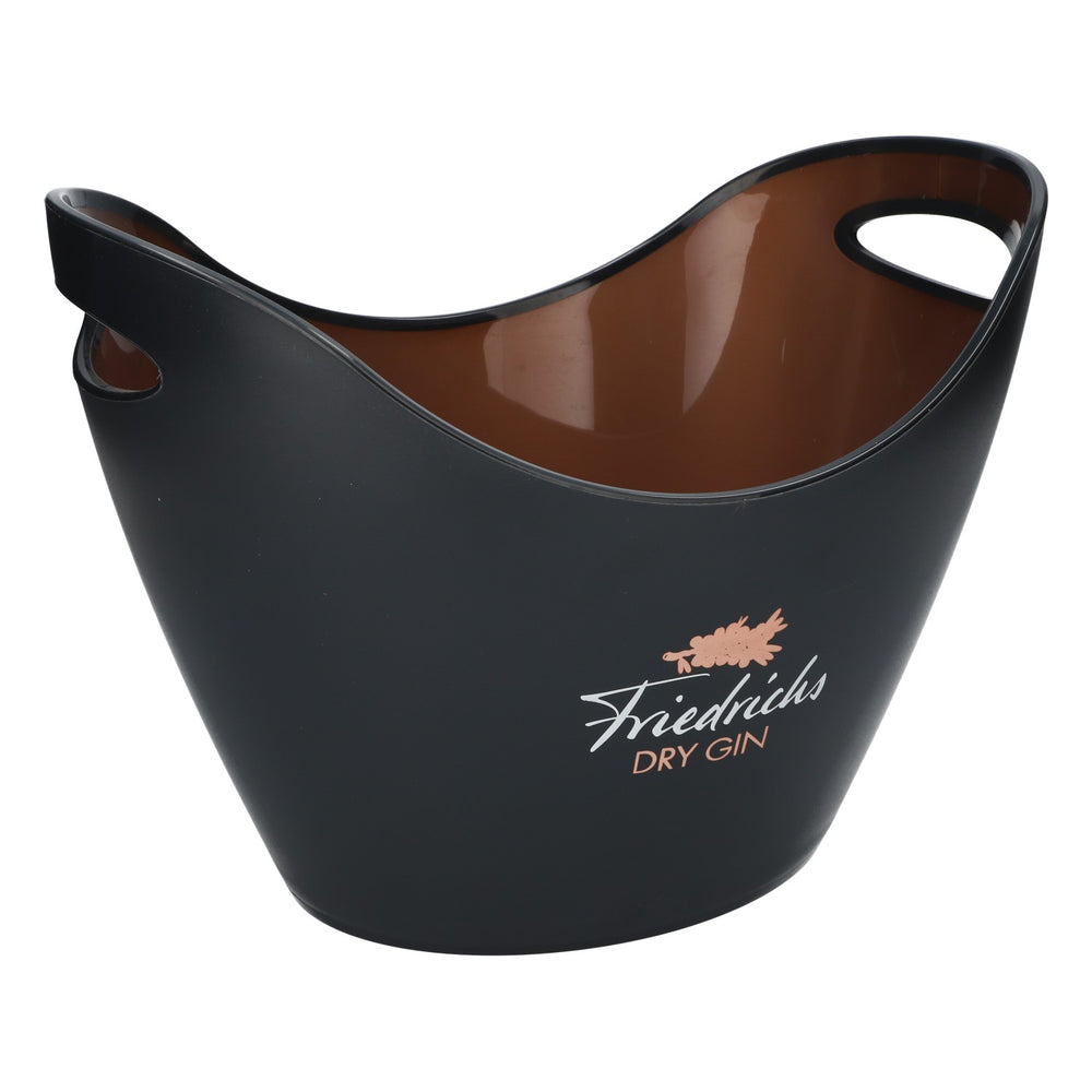 Refroidisseur de bouteilles Friedrichs Gin Conteneur réfrigérant Bac à glaçons Boîte à glaçons Refroidisseur de boissons