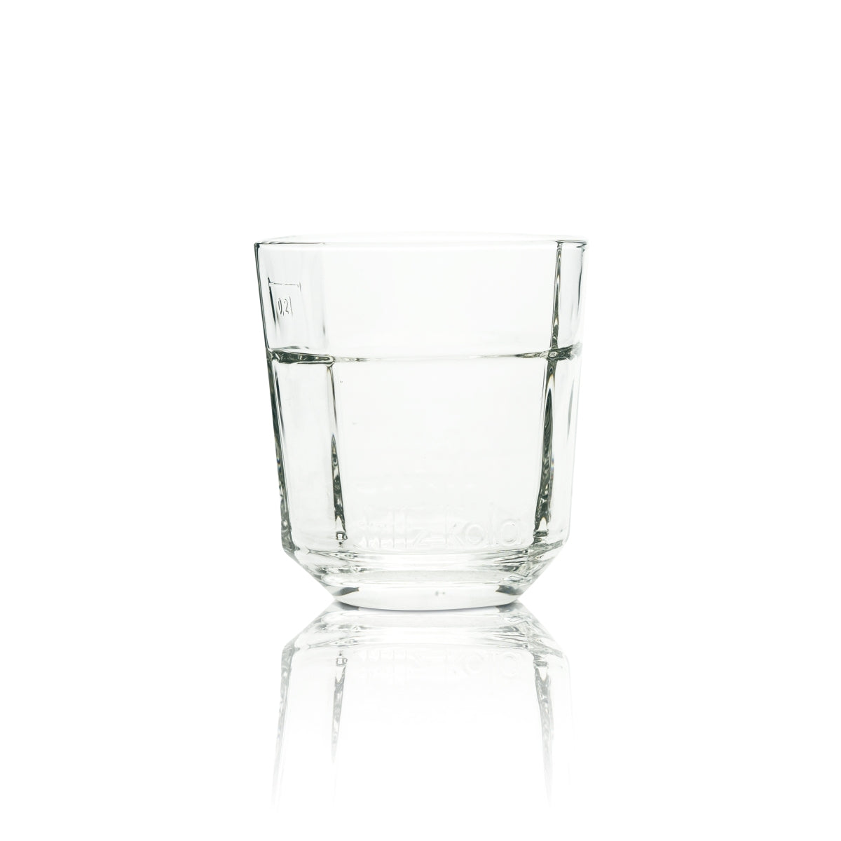 Fritz Kola Verre 0,2 l Verres à relief Verres de dégustation Rétro Boisson gazeuse Jus Cola – Vue 3