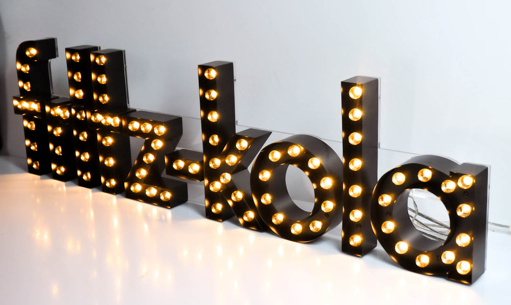 Fritz Kola  Enseigne lumineuse LED Enseigne lumineuse Cadre métallique  XXL 84 lampes