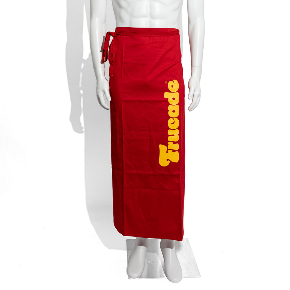 Tablier Frucade Softdrink Tablier de serveur Tablier de bistrot Tablier de service Long Rouge