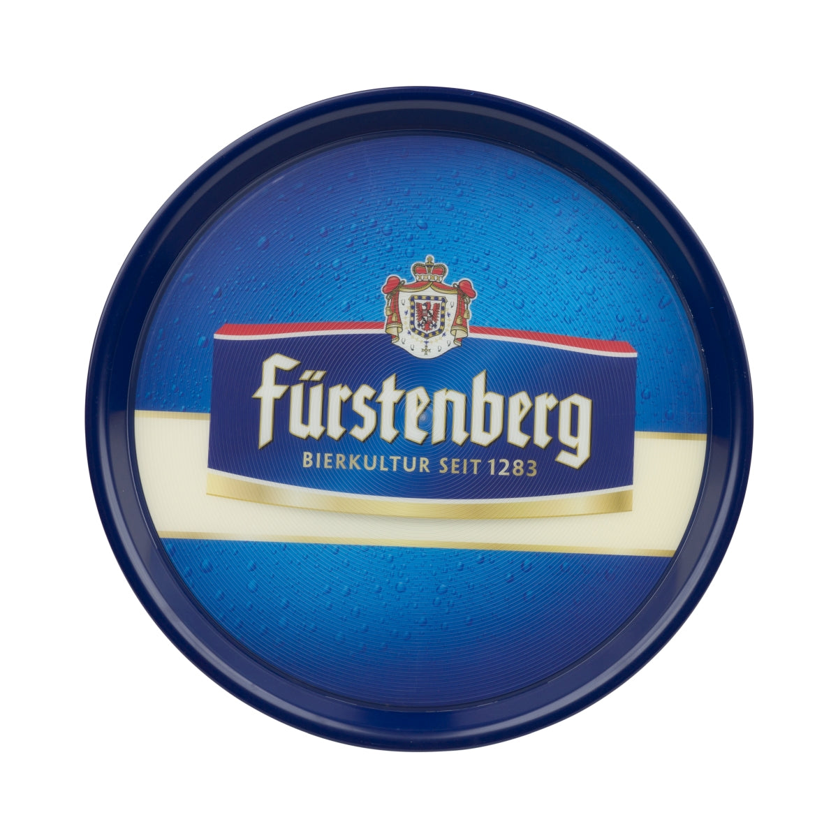 Plateau à bière Fürstenberg 35 cm Plateau de service de sommelier Verres Gastronomie caoutchouté Bar