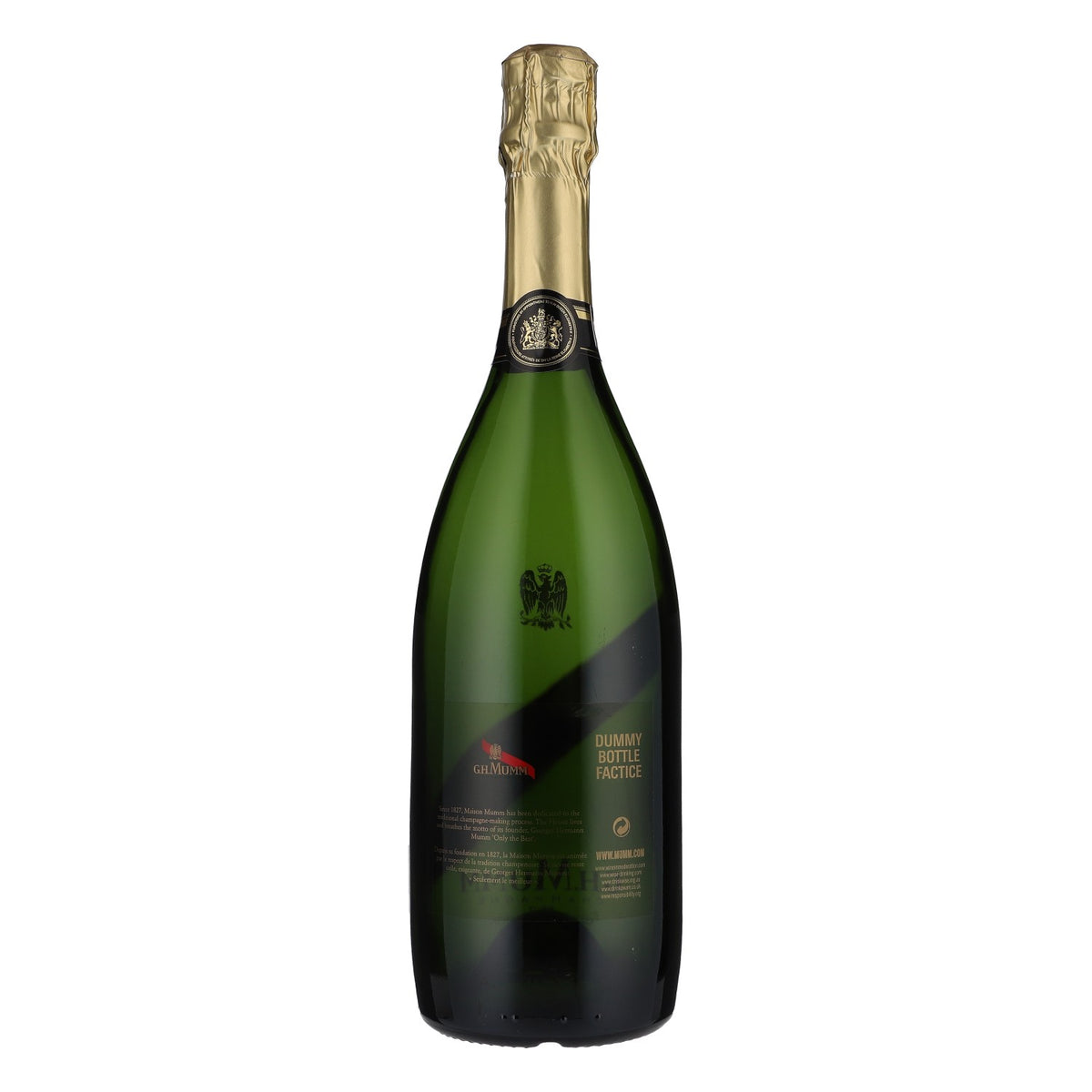 G.H. Mumm Champagne Bouteille décorative Bouteille de présentation 0,7 l Brut – Vue 3