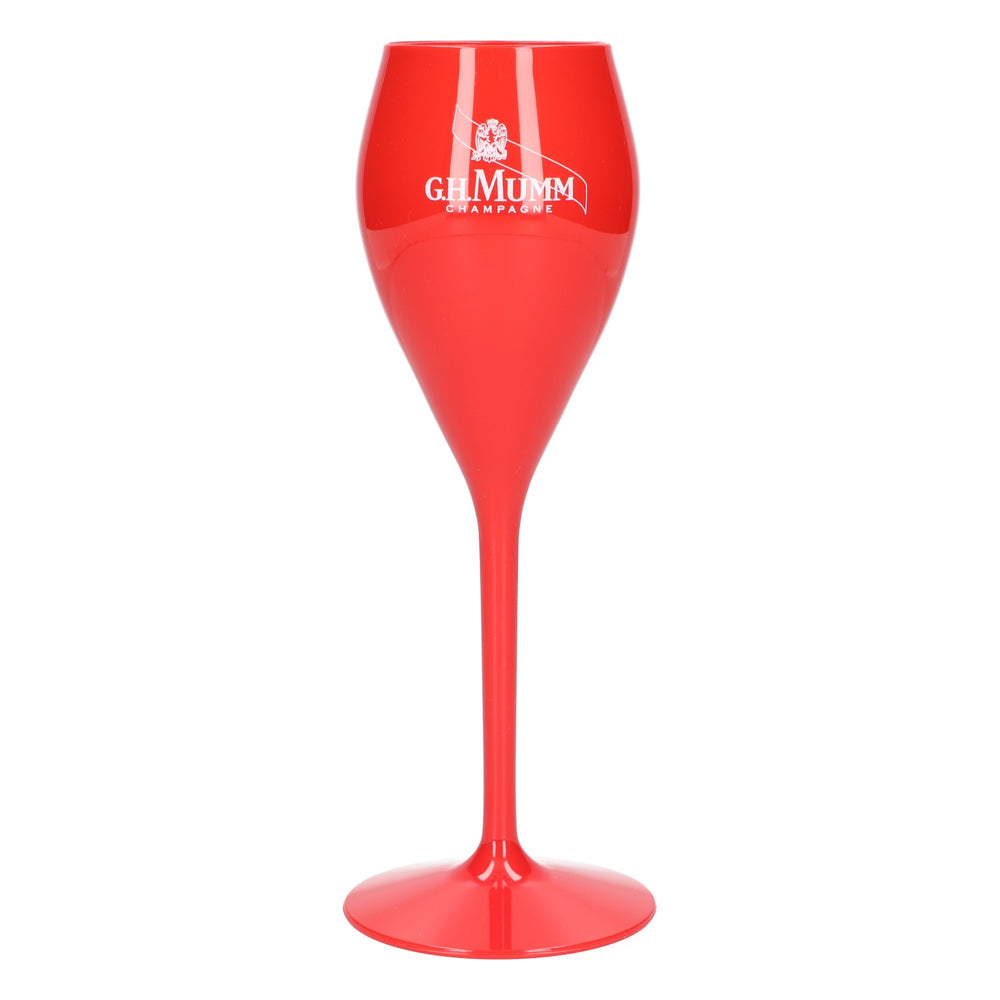 G.H. Mumm Verre à champagne 0,16l Flûte plastique Verres réutilisables