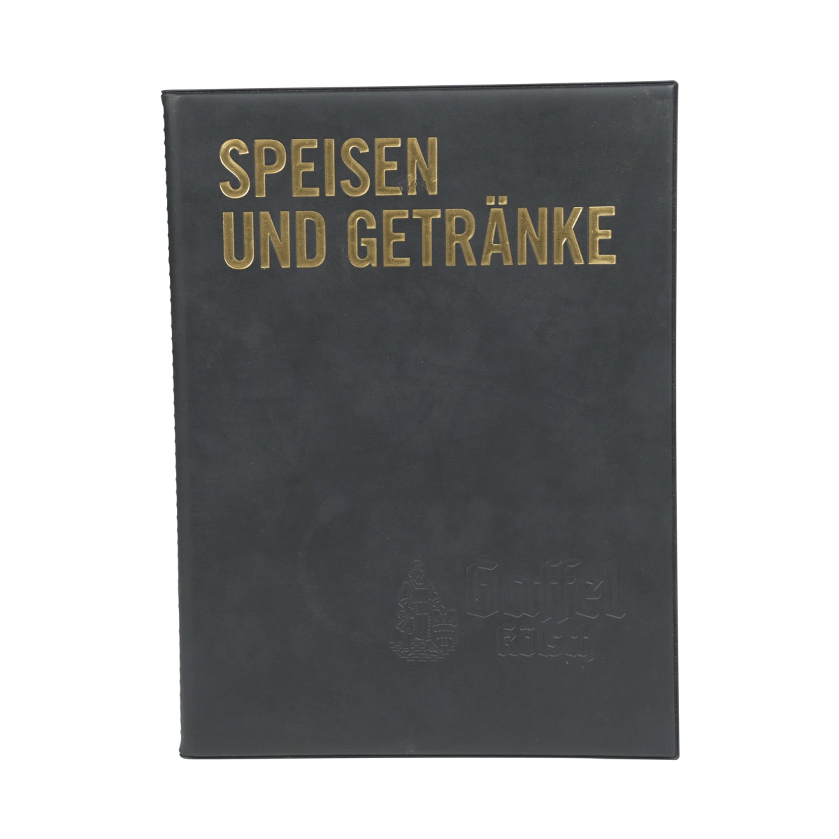 Gaffel Bière Carte des plats Boissons 6 inserts Simili cuir Restauration Serveur Bar – Vue 2