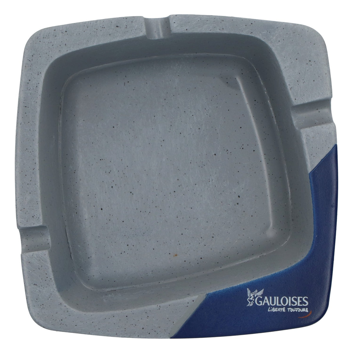 Cendrier en céramique Gauloises, gris et bleu, nouveau modèle, cendrier de marque élégant – Vue 4