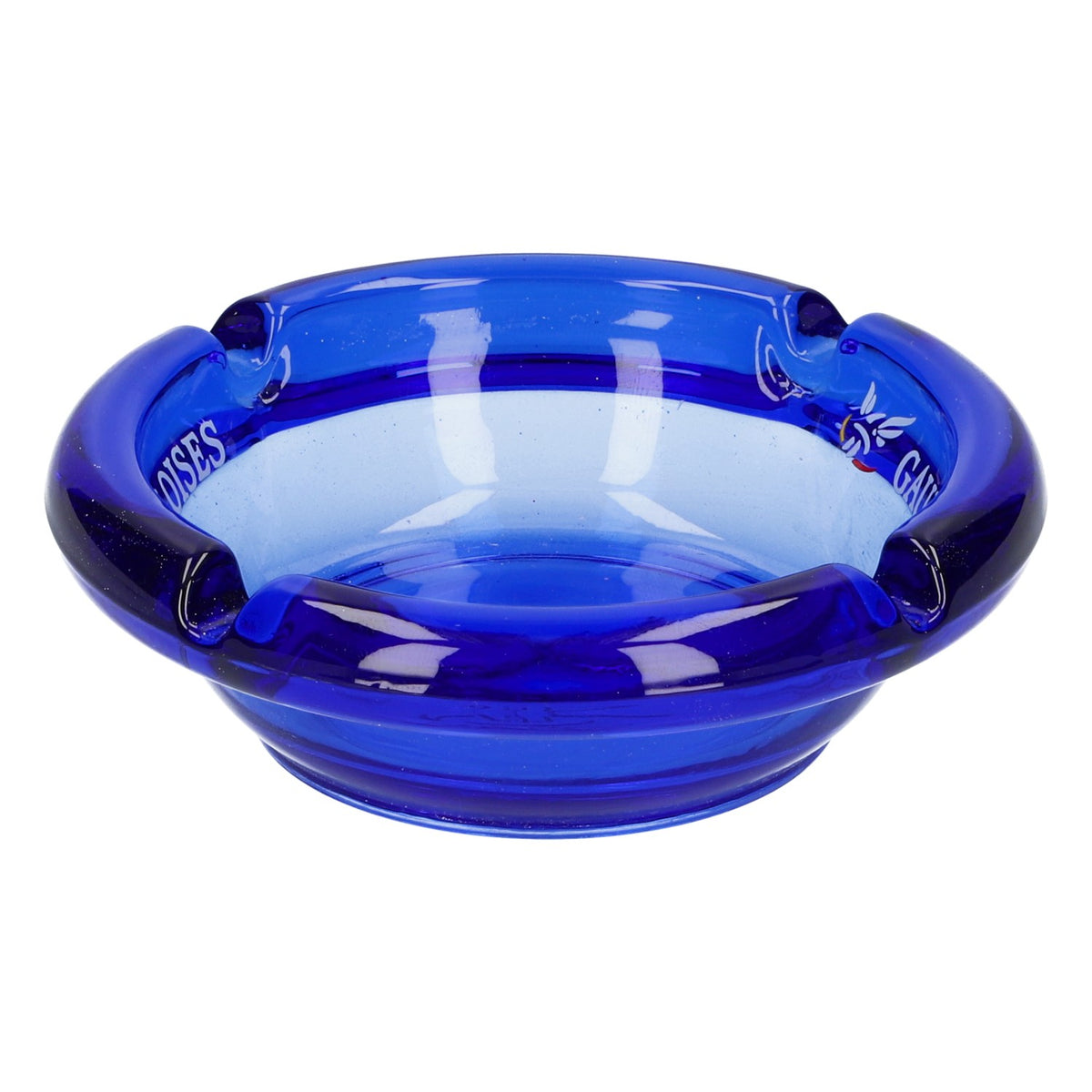 Gauloises Cendrier à cigarettes Bleu Verre Petit 10,5 cm Accessoires pour fumeurs Smoke – Vue 2
