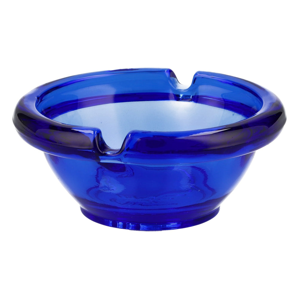 Cendrier rond bleu pour cigarettes Gauloises