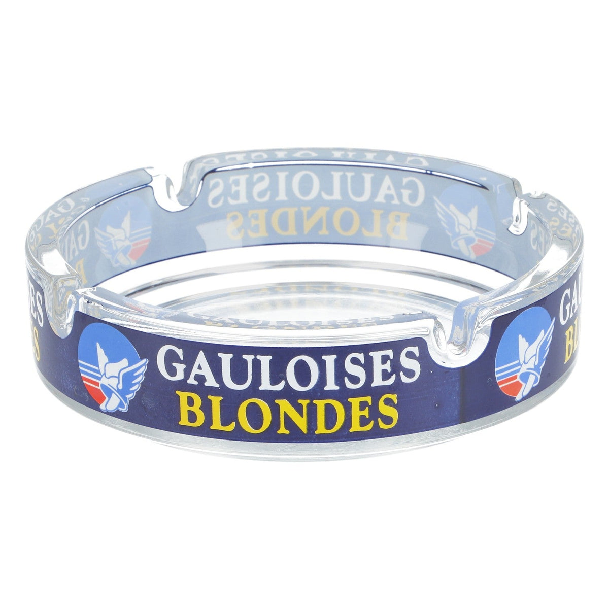 Gauloises Smoker Bundle Set composé de 3 cendriers série bleue et 1 cendrier transparent – Vue 2