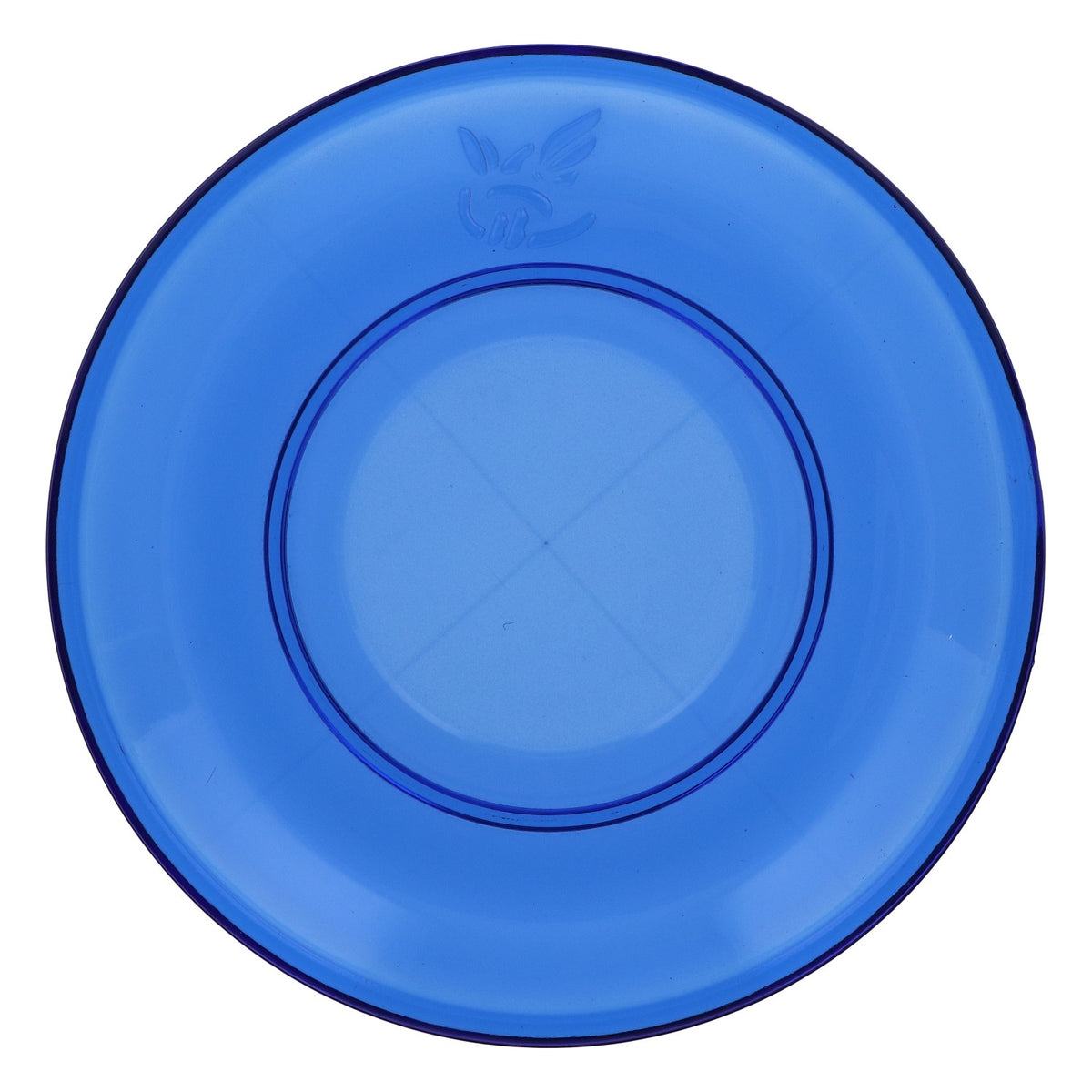 Soucoupe en verre pour cigarettes Gauloises Assiette pour tasse à café bleue – Vue 3
