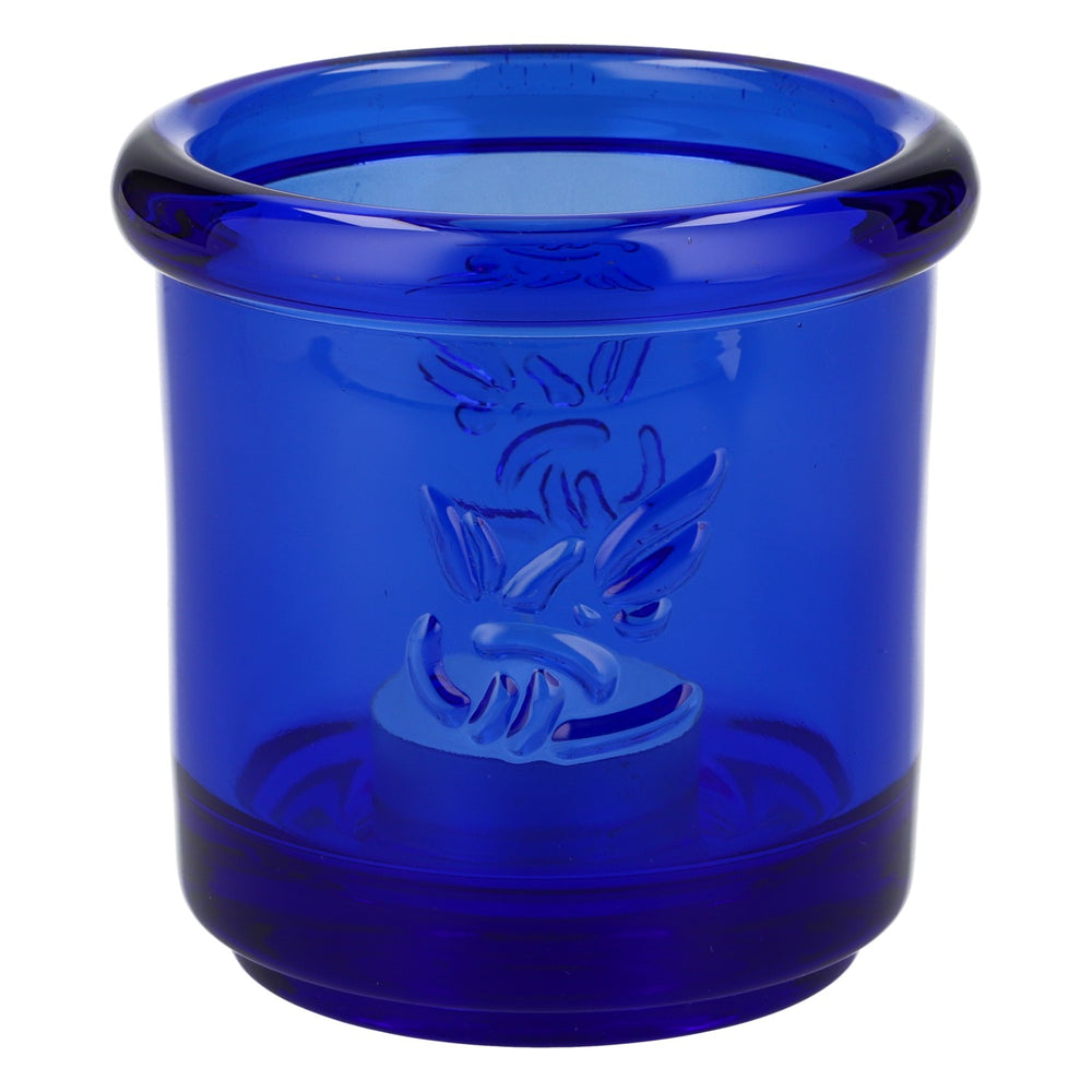 Verre rond pour bougie chauffe-plat « Gauloises »
