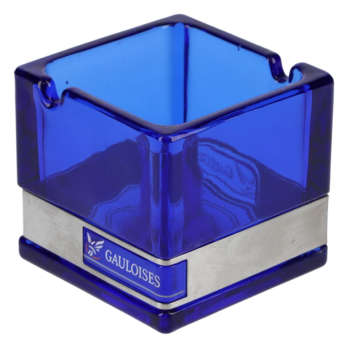 Gauloises Smoker Bundle Set composé de 3 cendriers série bleue et 1 cendrier transparent – Vue 5