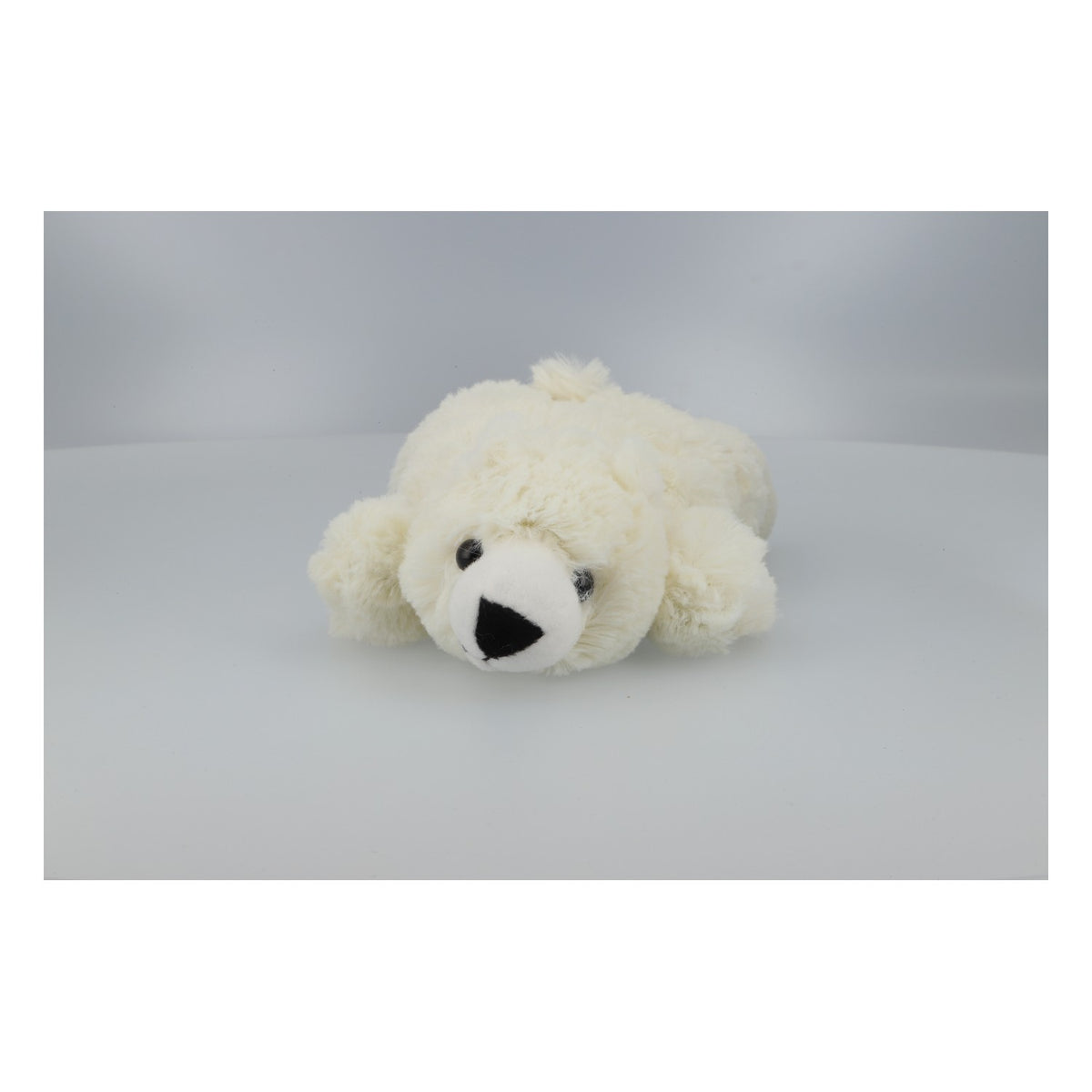 Peluche Gerolsteiner « Ours polaire » blanche, 25 cm, objet de collection, toute douce – Vue 2