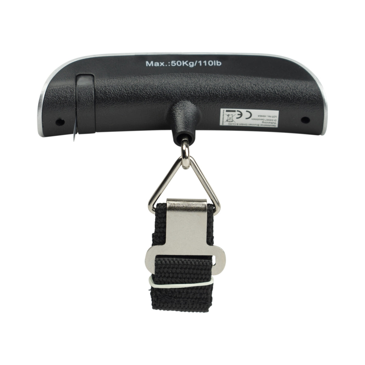 Balance de voyage Gerolsteiner Balance pour valises Balance pour bagages Balance pour charges suspendues Balance à main numérique – Vue 3