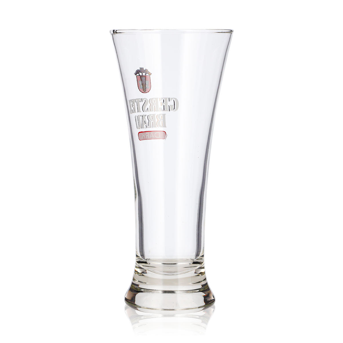 Verre à bière Gerstel Bräu 0,32 l, type long drink, logo rouge, Dark Durabor – Vue 3