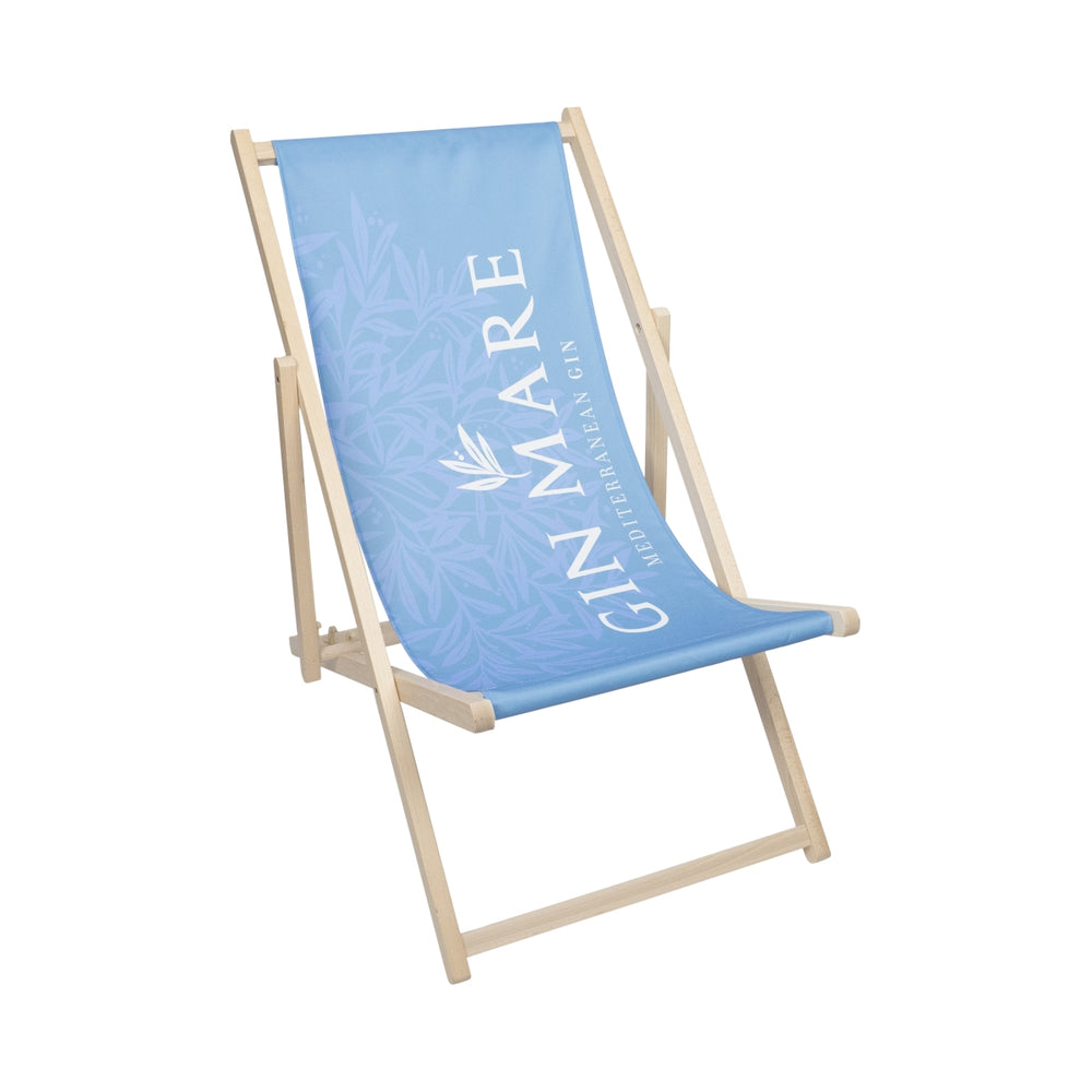 Gin Mare Chaise longue pliante pour la plage, le jardin, le camping, le mobilier de plage, chaise longue