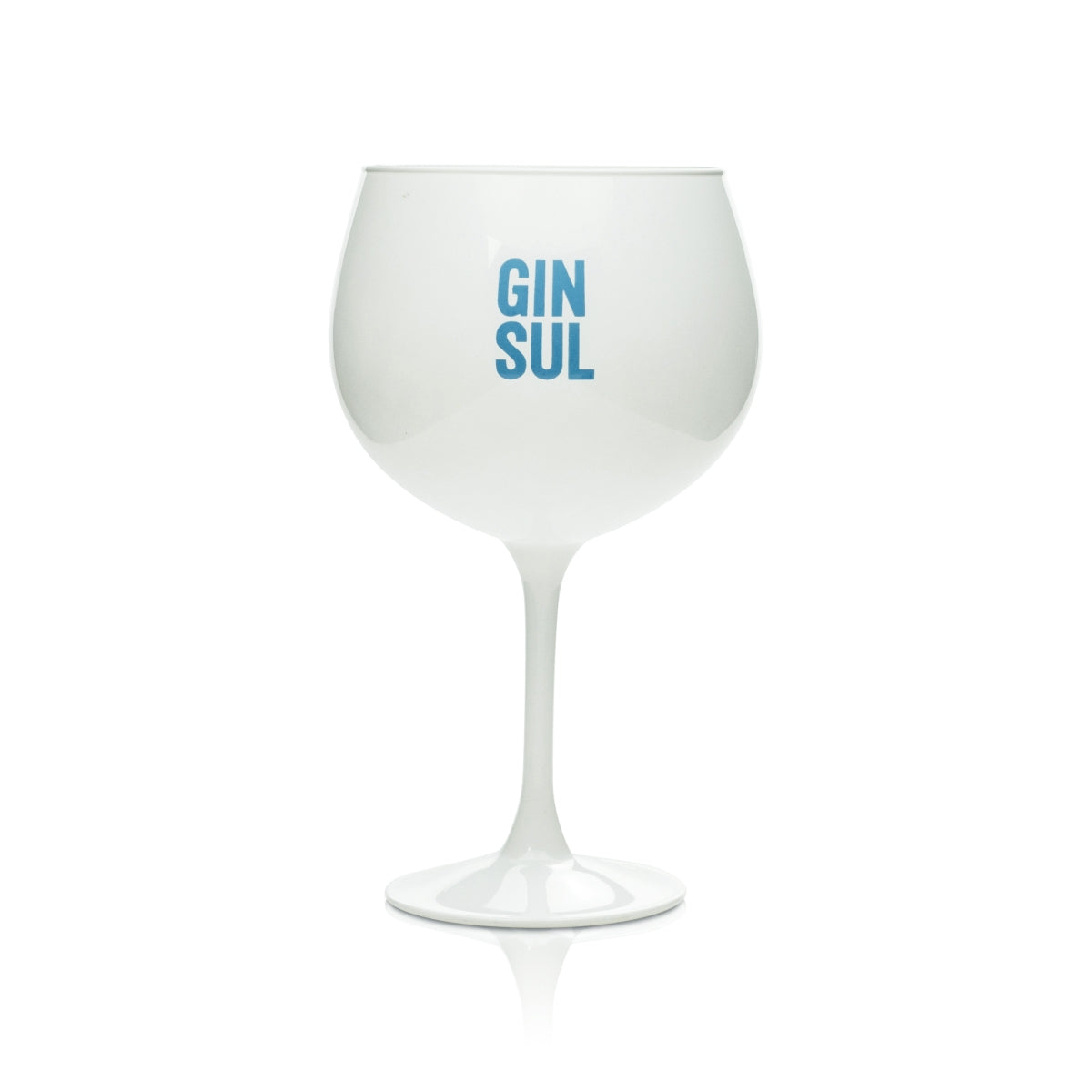 Gin Sul, verre de 0,5 l, ballon Copa blanc laqué, Gin Tonic Ice