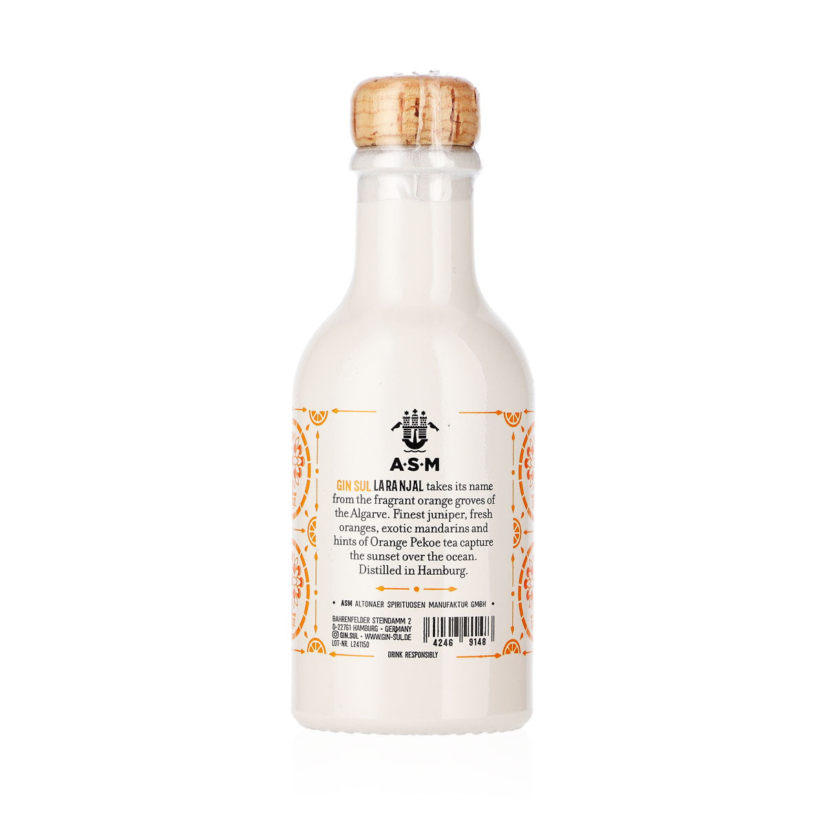 Gin Sul MINI 50 ml 43 % vol. « Laranjal »  Bouteille – Vue 3