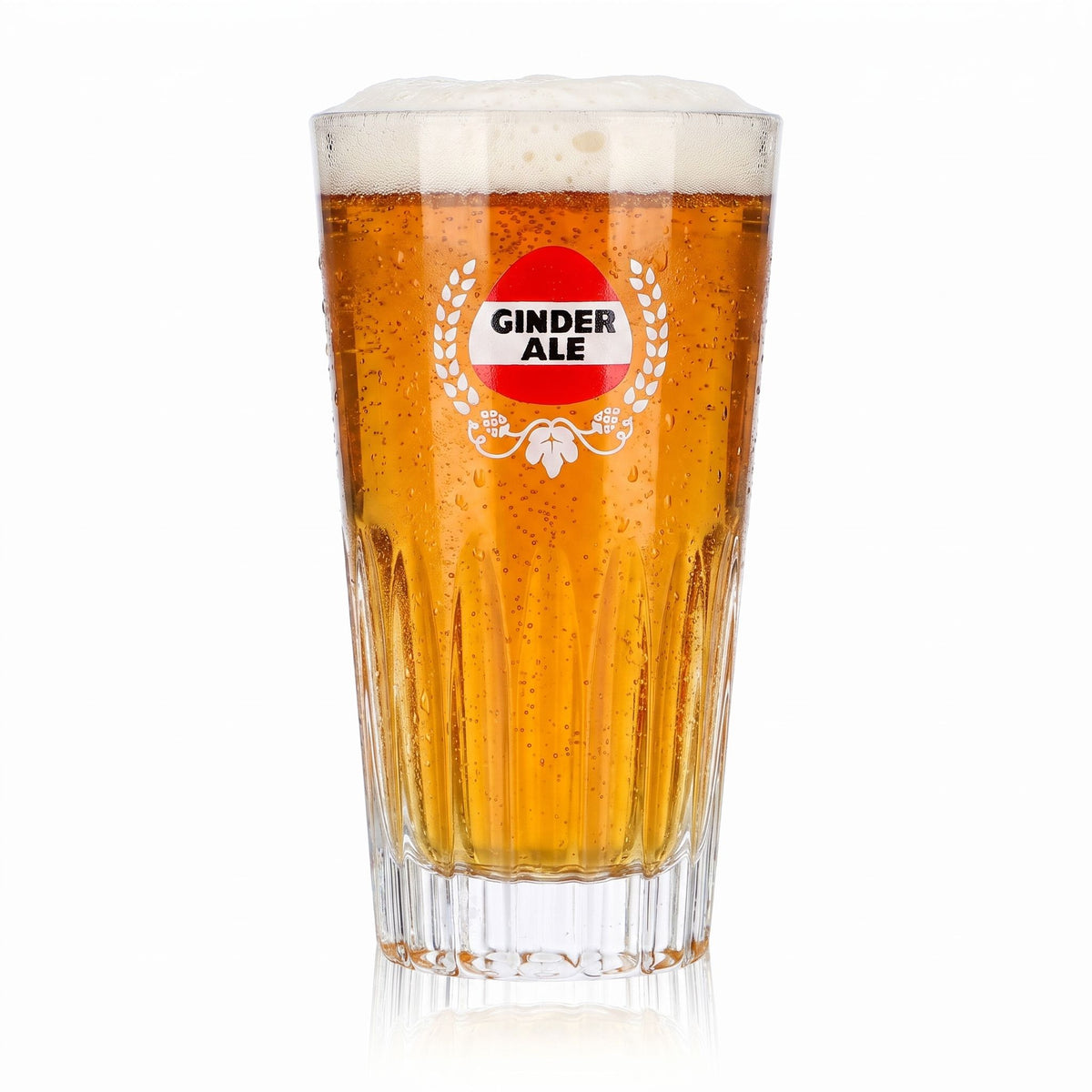 Verre à bière Ginder Ale, 0,31 l, avec motif en relief