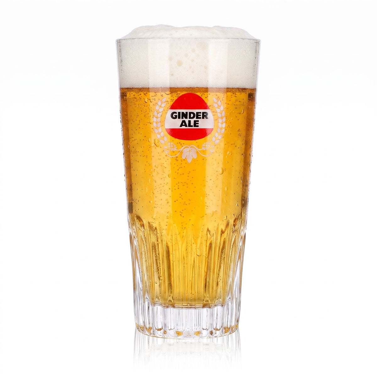 Verre à bière Ginder Ale, 0,43 l, avec relief
