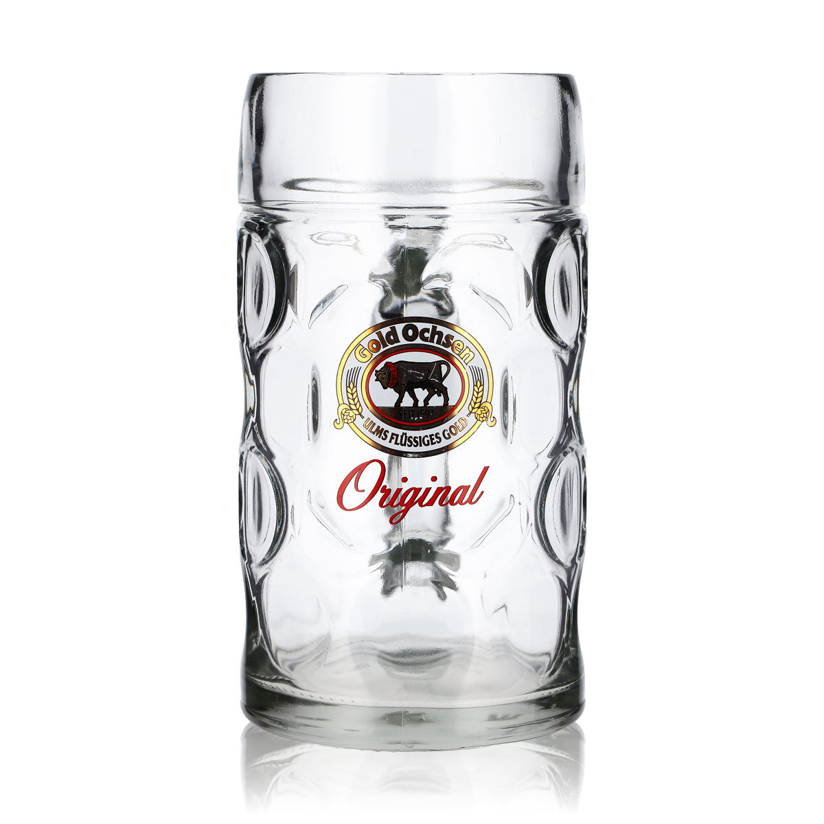 Verre à bière Gold Ochsen, chope de 1 l