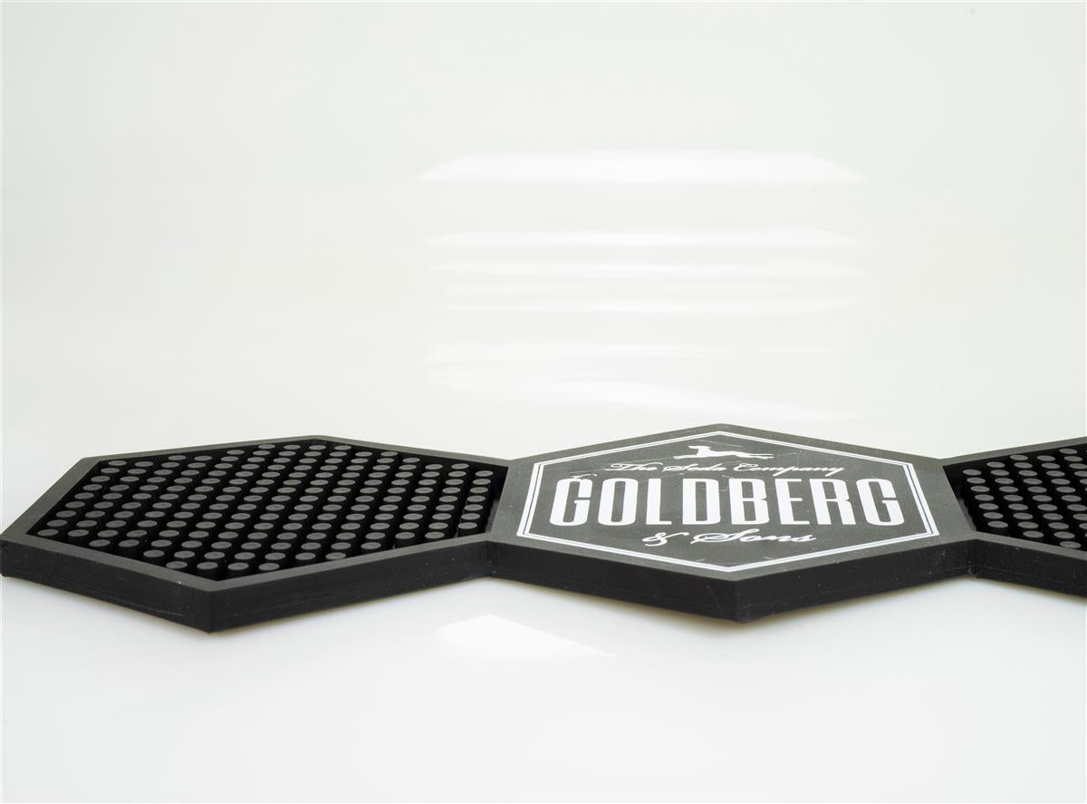 Goldberg Mixer Tapis de bar Tapis égouttoir Accessoires de bar noir petit – Vue 3