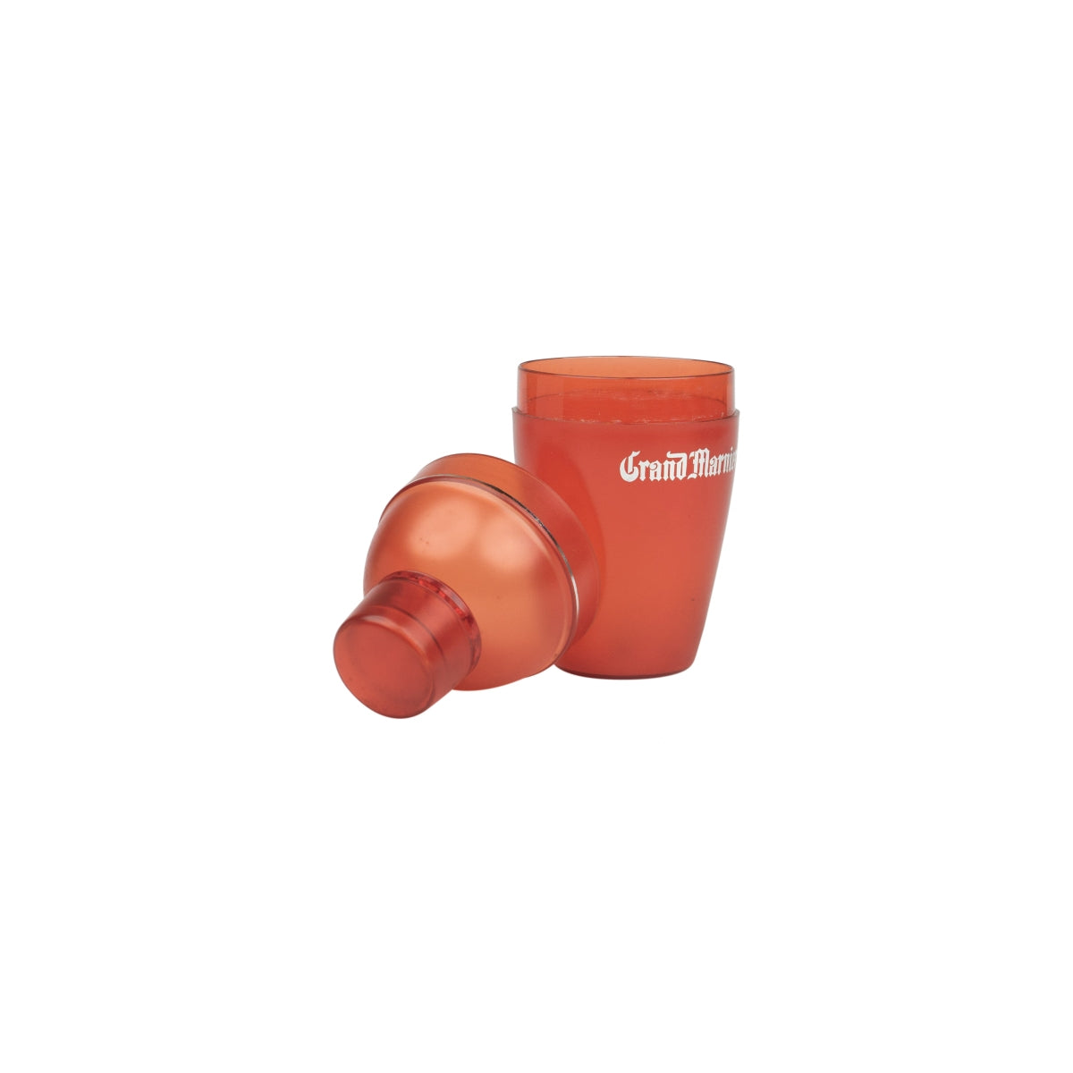 Shaker à liqueur Grand Marnier 300 ml, couvercle en plastique rouge, bec verseur Boston Light Up – Vue 4