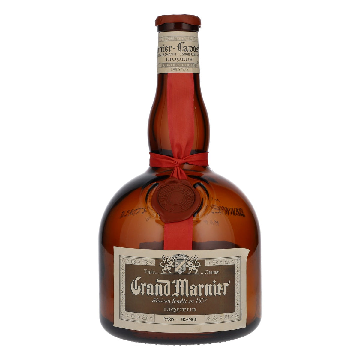 Bouteille décorative de liqueur Grand Marnier  Bouteille décorative vide Triple Orange