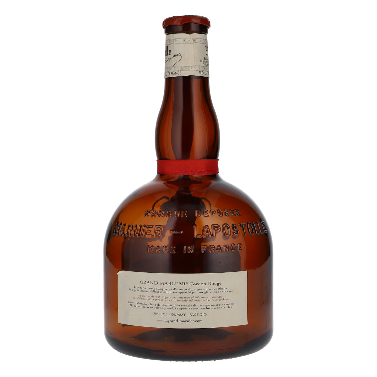 Bouteille décorative de liqueur Grand Marnier  Bouteille décorative vide Triple Orange – Vue 3