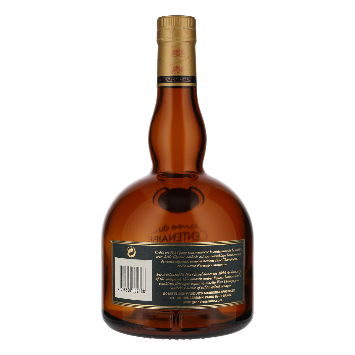 Bouteille vide de liqueur Grand Marnier, 100 ans, avec coffret – Vue 3