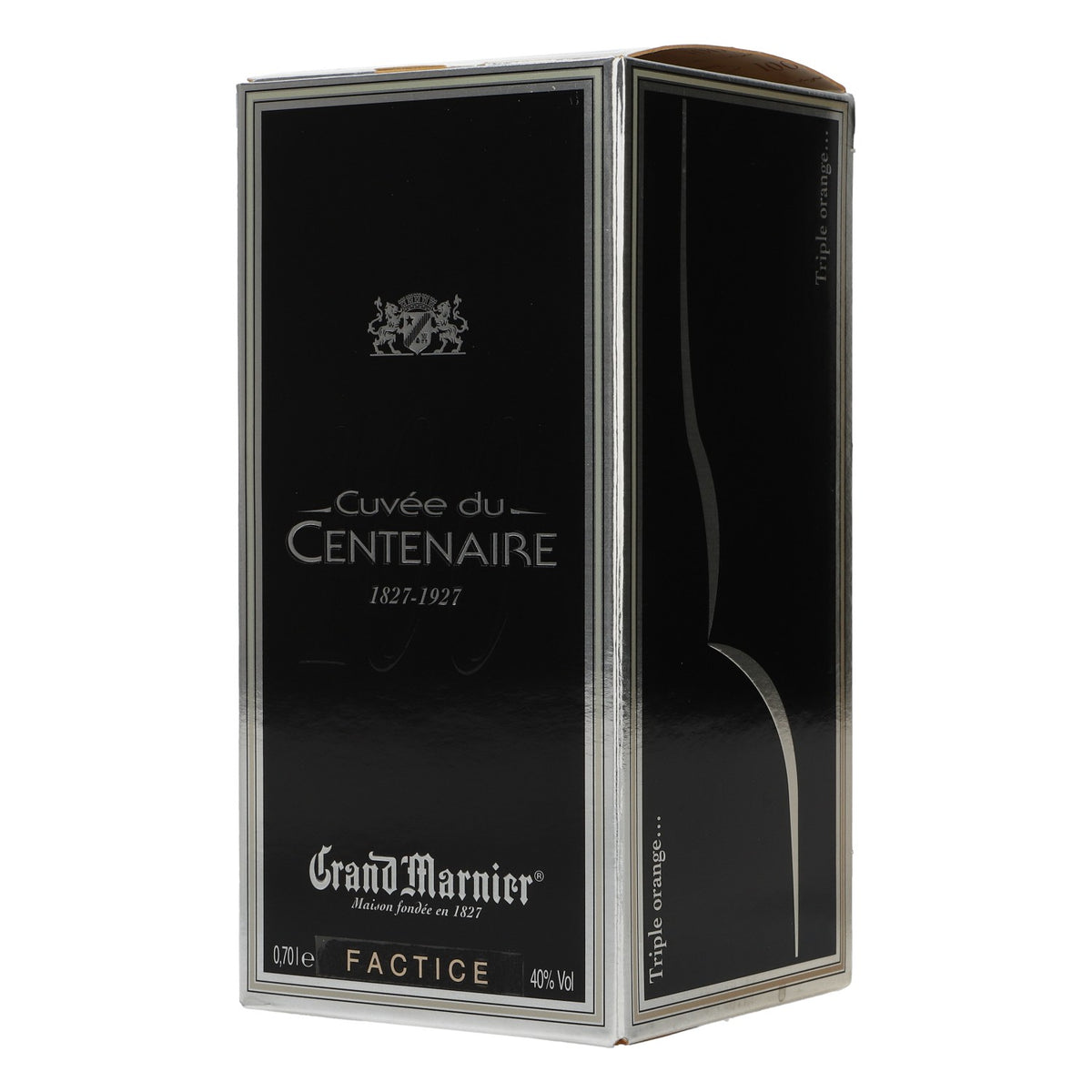 Bouteille vide de liqueur Grand Marnier, 100 ans, avec coffret – Vue 4
