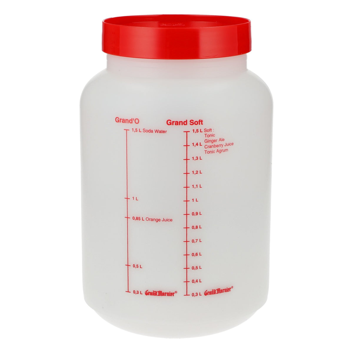 Shaker Grand Marnier XXL Speed Bottle 1,5 L avec recettes incluses - Accessoires de bar – Vue 3