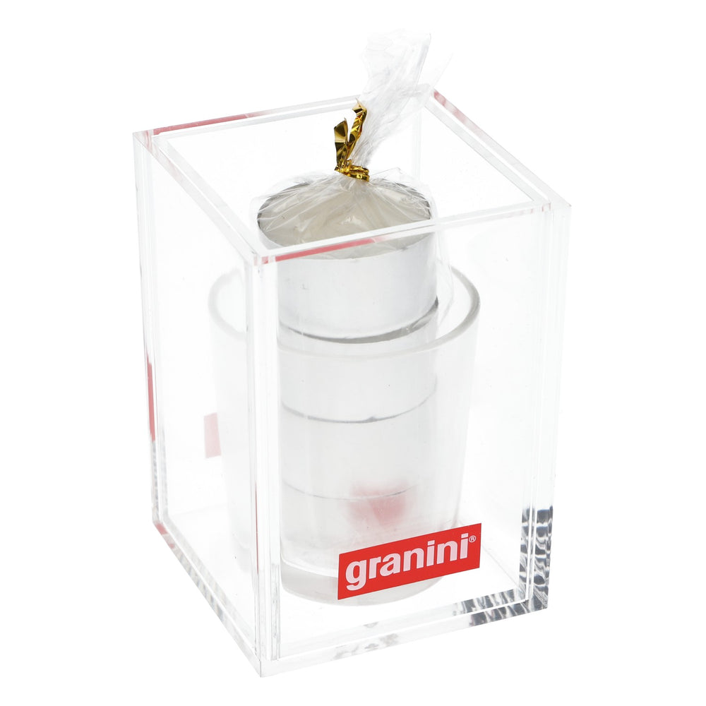 Granini Photophonre en verre pour 4 bougies chauffe-plat, décoration d'ambiance