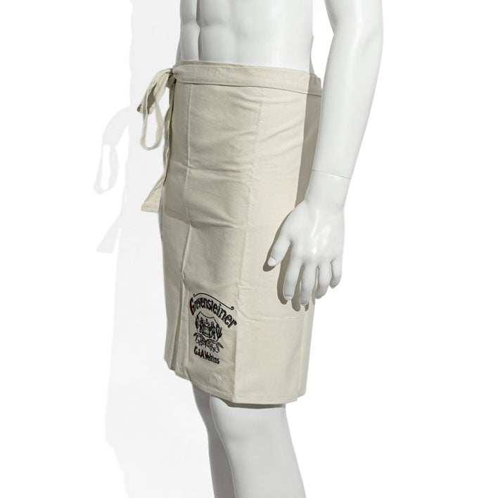 Grevensteine Tablier de restauration Tablier de serveur Modèle court beige – Vue 4