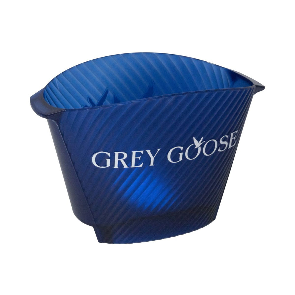 Grey Goose Refroidisseur Bleu Magnum Rayé LED 2 Bouteille Illuminated Ice Bucket