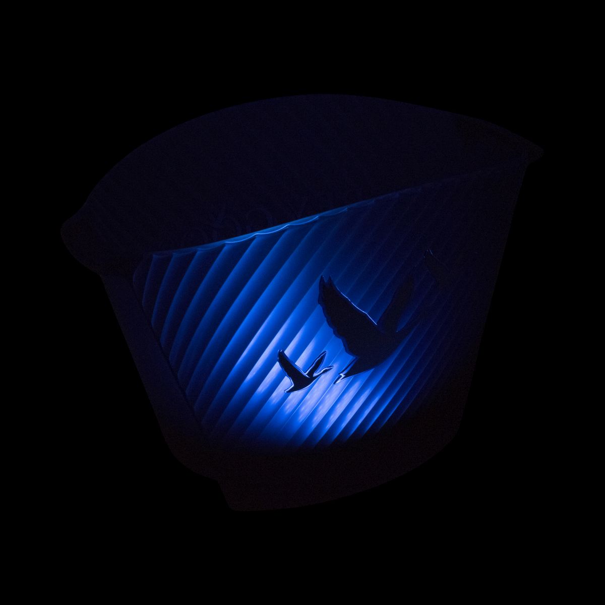Grey Goose Refroidisseur Bleu Magnum Rayé LED 2 Bouteille Illuminated Ice Bucket – Vue 4