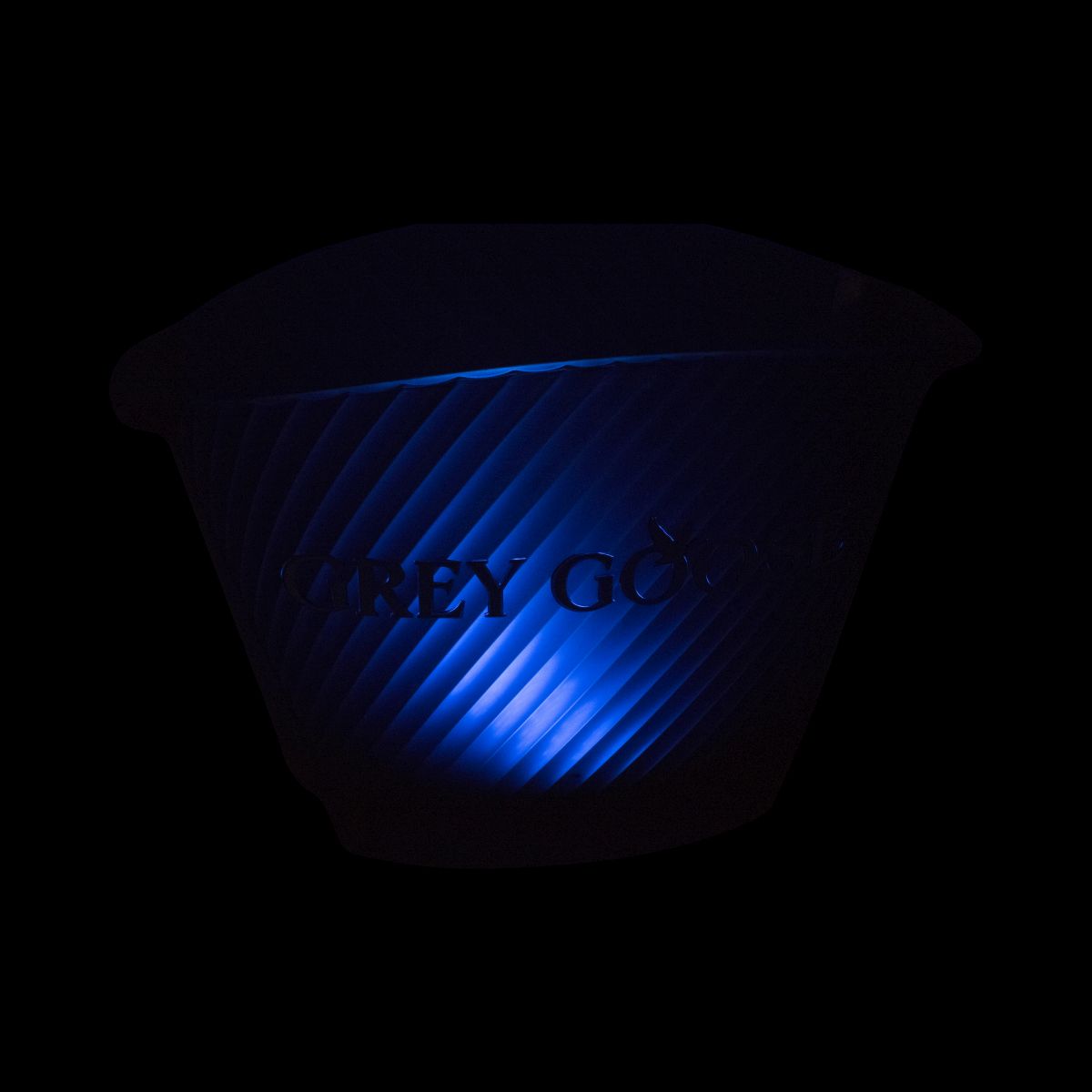 Grey Goose Refroidisseur Rayé LED 4 Bottle Illuminated Ice Bucket Refroidisseur de bouteille – Vue 4