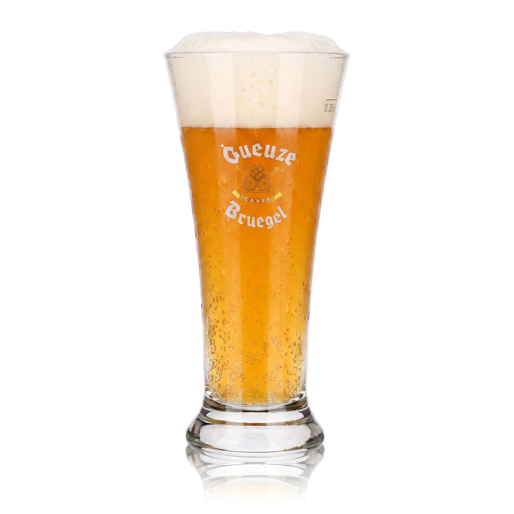 Verre à bière Gueuze, 0,25 l, modèle « Pokal » de Bruegel
