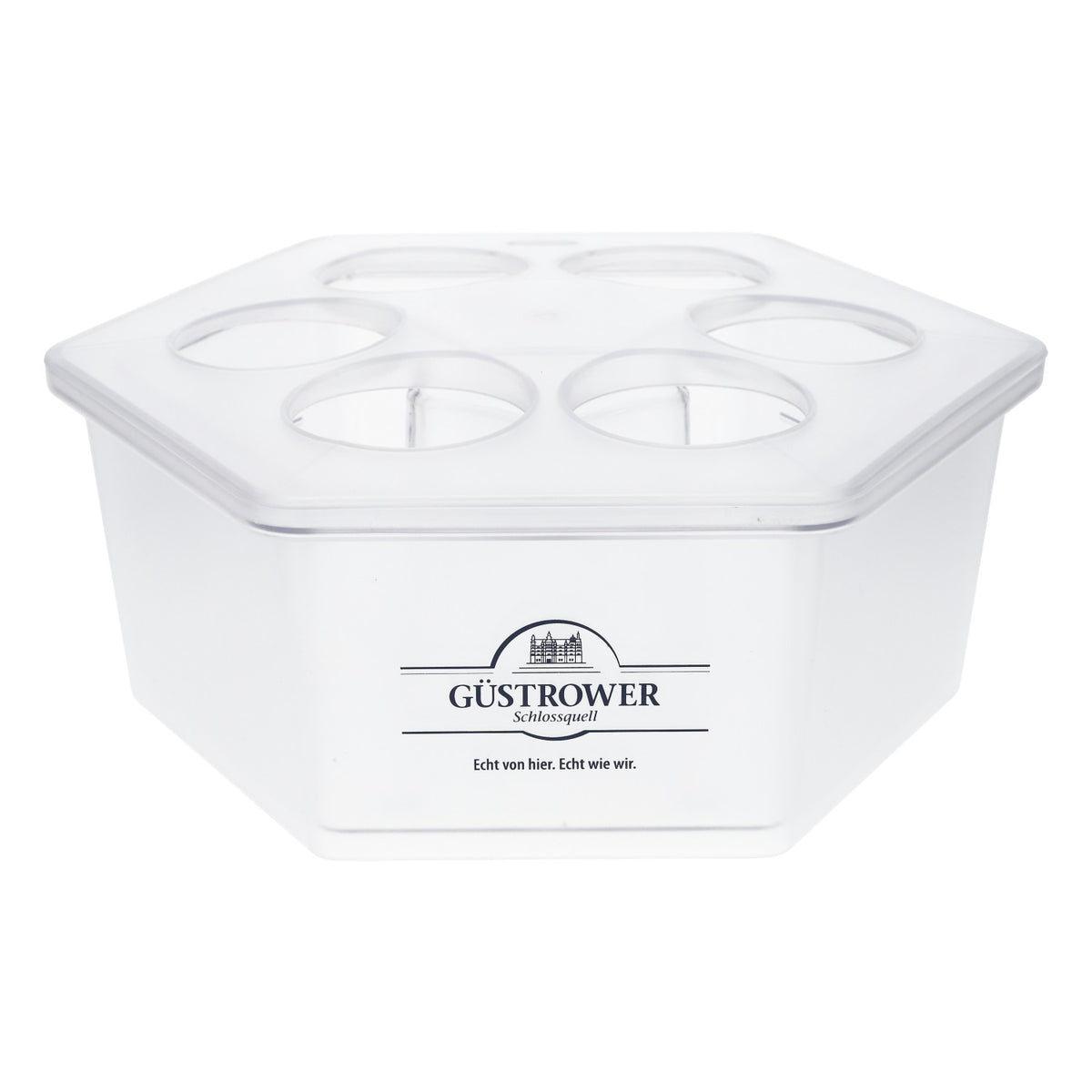 Refroidisseur à bouteilles Güstrower pour 6 bouteilles 6 carré Refroidissement sous vide Lait