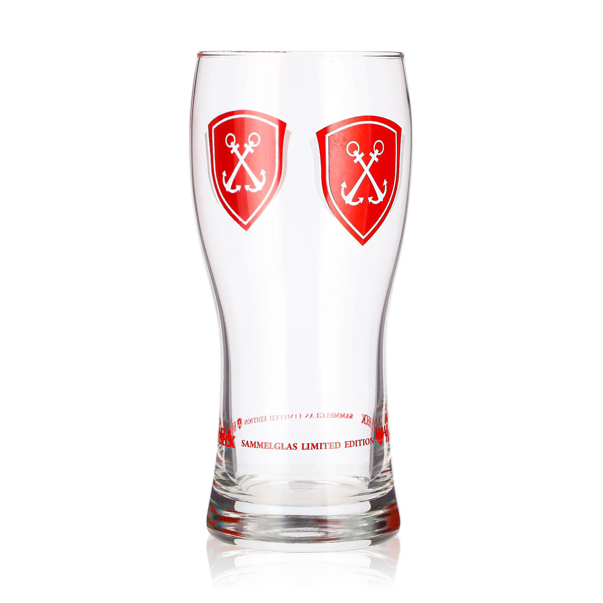 Verre à bière Haake Beck 0,38 l, logo rouge, verre de collection en édition limitée (1) Anker – Vue 2